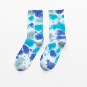 Jingwen OEM Meias De <span class=keywords><strong>Bebe</strong></span> transpirable divertido lindo multicolor Tie-dye mujeres Calcetines - Product Image 4