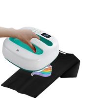 EASYCOUNT Schuhe Transferpresse 5 in 1 Sublimations-Transferpresse Tragbare Transferpressen-Kombination T-Shirt Druckmaschine