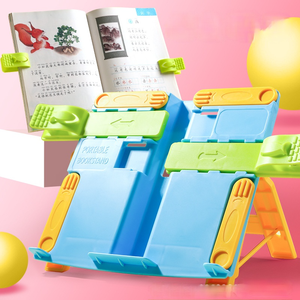 Soporte de Lectura Plegable de Plástico Creativo para Niños, Sujeta Libros para Estudiantes, Material Escolar para Profesores - Product Image 2