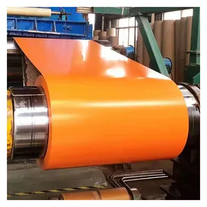 Manufacture PPGI Coil White Color Wood Grain Printed PPGI Steel Coil 0.45mm PPGI Color Coated Steel Coil