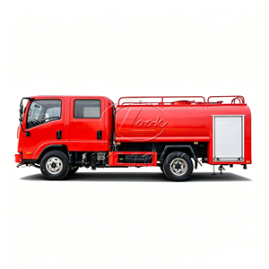 Camión Cisterna de Agua para Servicio Contra Incendios FAW, Cabina Doble, 4x2, Área Residencial, Respuesta Rápida, 3CBM, con Aspersor - Product Image 1