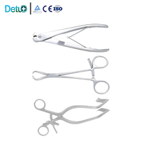 Mollison Self Retaining Retractor Sharp 3x4 Prongs Manual Surgical Instrument Stainless Steel