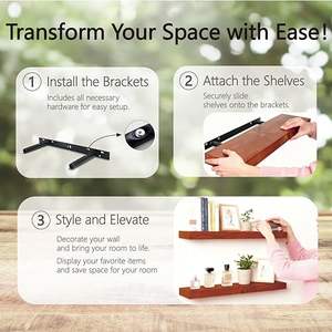 <span class=keywords><strong>ชั้น</strong></span><span class=keywords><strong>วาง</strong></span><span class=keywords><strong>ของ</strong></span><span class=keywords><strong>ไม้</strong></span>เนื้อแข็งแบบลอยตัว <span class=keywords><strong>ชั้น</strong></span><span class=keywords><strong>วาง</strong></span><span class=keywords><strong>ติด</strong></span><span class=keywords><strong>ผนัง</strong></span><span class=keywords><strong>ไม้</strong></span><span class=keywords><strong>จริง</strong></span>พร้อมขายึดแบบซ่อนแข็งแรงทนทาน <span class=keywords><strong>ติด</strong></span>ตั้งง่าย สำหรับห้องนั่งเล่น - Product Image 4