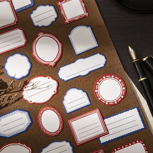 Paquete de 100 Hojas de Etiquetas Decorativas Autoadhesivas de Gran Tamaño, Colección Inspiration, con Corte Troquelado y Acabado Brillante - Product Image 3