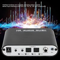Convertisseur audio haut de gamme multicanal 192 kHz 24 bits DAC optique/coaxial vers sortie 5.1 RCA, carte de conversion audio OEM importée directement d'usine