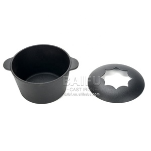 Ensemble de pots <span class=keywords><strong>à</strong></span> <span class=keywords><strong>fondue</strong></span> de 7 pouces Pot <span class=keywords><strong>à</strong></span> <span class=keywords><strong>fondue</strong></span> en fonte émaillée Ensemble de fusion de <span class=keywords><strong>chocolat</strong></span> Hot Pot <span class=keywords><strong>Fondue</strong></span> Crème glacée <span class=keywords><strong>Chocolat</strong></span> Fromagerie - Product Image 2