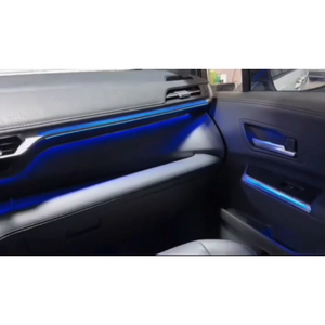 Éclairage d'ambiance intérieur de voiture à LED RVB pour Toyota Sienna 2024, accessoires de bande - Product Image 2