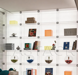 Caja de Exhibición Acrílica Transparente <span class=keywords><strong>al</strong></span> 92% Personalizada, Vitrina de PMMA con Puerta Magnética, Apilable y a Prueba de Polvo, para Figuras de <span class=keywords><strong>Lego</strong></span>, Coleccionables y Regalos - Product Image 3