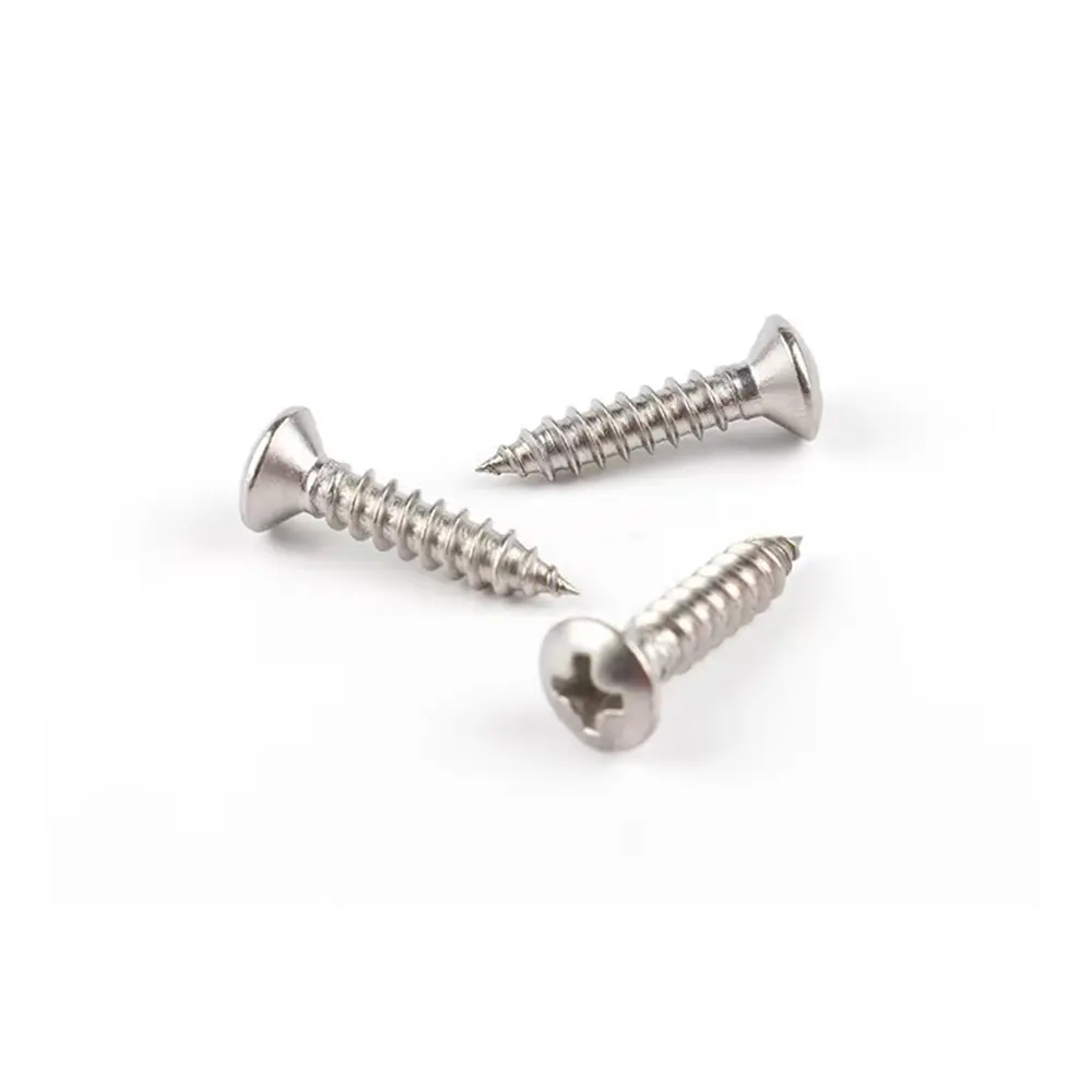 China Manufacturer Factory For Sale carbon steel Torx Micro Oval Head Self Tapping Screw for metal