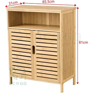 Armoires de salon en bambou Commode de rangement pour chambre à coucher bébé avec tiroirs Meubles sur mesure - Product Image 2