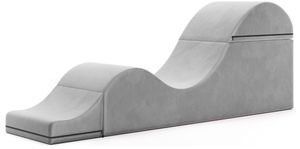 Cabrio Chaiselongue Sex Sofa für Yoga Massage 2 in 1 Ende des Bettes Ottomane mit verdeckten ausklappbaren Lounge Chair Möbel - Product Image 5