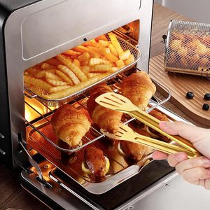 Stainless Steel <strong>Serving</strong> <strong>Tongs</strong> Gold Kitchen <strong>Tongs</strong> Set Small Metal Buffet <strong>Tongs</strong> for Food <strong>Serving</strong> - Product Image 6