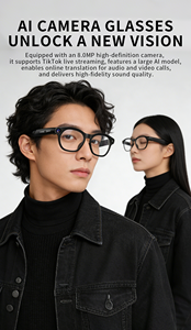 Nuevas Gafas Inteligentes con Cámara de 800W Píxeles y Grabación de Video, Traducción en Tiempo Real de Llamadas de <span class=keywords><strong>Audio</strong></span> y Video, Estabilización de Cámara - Product Image 2
