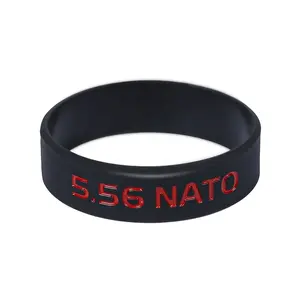 Fascia tattica per la marcatura di una rivista con anello di gomma elastico fondina per 5.56 NATO 7.62mm armi da fuoco