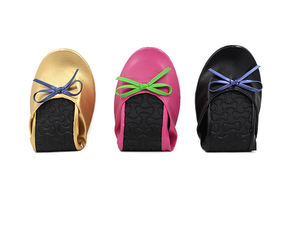 Scarpe basse pieghevoli da donna Rolly Flats - Ballerine portatili con custodia e borsa espandibile per il tallone - Product Image 5