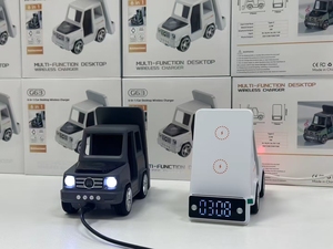 Shinedee 3-in-1 luce RGB portatile per altoparlante campione gratuito per telefono cellulare casa ufficio Design auto sveglia musica - Product Image 5