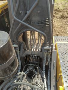 Excavateur Volvo EC480DL de 48 tonnes d'occasion à vendre d'occasion avec composants de base Roulement de pompe de la boîte de vitesses du moteur - Product Image 6