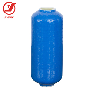 Tanque de filtro cilíndrico 1054 Frp en almacenamiento de agua negra 1054 con accesorios con boca de PP - Product Image 3