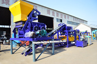 Machine à fabriquer des blocs de ciment emboîtables en cendres volantes QT8-15 en Papouasie-Nouvelle-Guinée, machine à briques de terre, machines à fabriquer des blocs de ciment