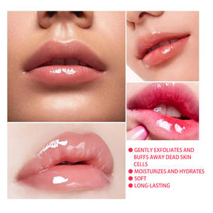 Traitement des lèvres au peptide personnalisé marque privée baume à lèvres brillant traitement support magnétique en silicone <span class=keywords><strong>4</strong></span> packs de traitement des lèvres au peptide - Product Image 4