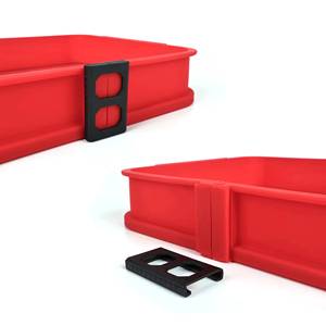 Easy to Remove Square Model Spring Loaded Baking <b>Mold</b> Silicone <b>Cake</b> <b>Molds</b> - Product Image 6