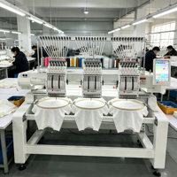 Machine à broder automatique intelligente à tension contrôlée, qualité de point stable, très demandée sur le marché turc