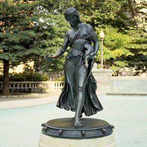 Diseño antiguo tamaño mujer desnuda escultura de bronce para venta - Product Image 6