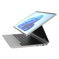 Ordinateur Portable Ultra-Fin Portable Tactile 14 Pouces Neuf avec Écran Rétroéclairé RVB, 16 Go de RAM et SSD 256 Go, le Moins Cher pour Étudiants, en Stock