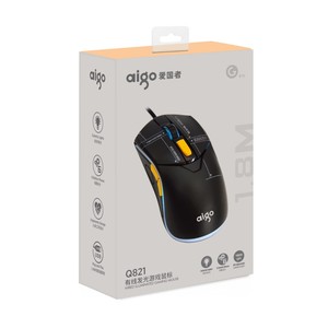 Aigo Gaming <b>Mouse</b> Optical 6D Wired With Colorful Backlight For PC Laptop - Product Image 3