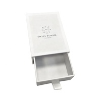 Boîte à montre de style tiroir avec logo en feuille d'or personnalisée - Emballage durable pour montre, pièces de montre et bracelets |   Fournisseur OEM