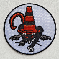 ZF-CustomTrendy presse à chaud tissé Sequin broderie brodé camionneur Western chapeau patchs fer sur pour casquettes chapeaux vêtements Badge