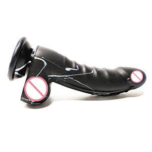 El Comercio exterior transfronterizo de Amazon se especializa en silicona líquida Uso femenino Consolador artificial colorido Masturbación extra grande - Product Image 2