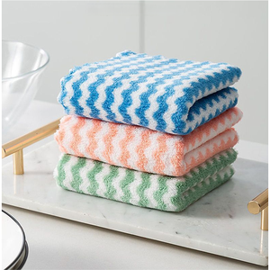 Liquidation serviettes de <span class=keywords><strong>cuisine</strong></span> en microfibre écologiques serviette 30x30 cm torchon de <span class=keywords><strong>cuisine</strong></span> serviette de nettoyage de <span class=keywords><strong>cuisine</strong></span> multicolore - Product Image 4