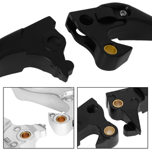 Palanca de Freno y Embrague para Motocicleta, Color Negro/Cromado, para Harley Sportster XL 883 1200 72 2014-2020 - Product Image 5