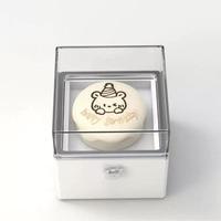 Boîte à bijoux créative en forme de gâteau d'ours avec bougie surprise rotative, décoration pour anniversaire et fête