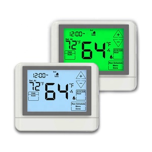 24V thông minh AC Nhiệt Màn hình cảm ứng phòng Lập Trình Nhiệt kiểm soát nhiệt độ với pin - Product Image 4