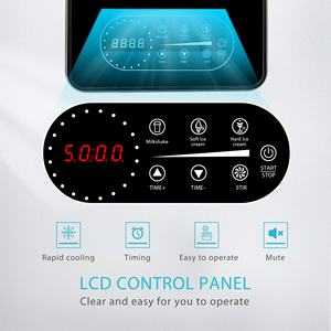 Machine à <span class=keywords><strong>glace</strong></span> miniature commerciale <span class=keywords><strong>et</strong></span> domestique entièrement automatique en acier inoxydable de 1,5 L, alimentation électrique - Product Image 5