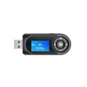 סטריאו מוסיקה BT5.0 3.5mm משדר ומקלט USB Bluetooths אלחוטי מתאם 2 ב 1