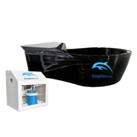 Baignoire de flottaison double en acrylique pour la relaxation corporelle, la privation sensorielle et la thérapie aux sels d'Epsom, pour le fitness, la relaxation et l'isolement, avec fonction sommeil et thérapie marine