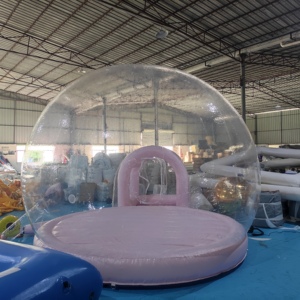 Maison gonflable commerciale de bulle pour l'enfant grand videur plein d'entrain de château de saut de cavalier de maison de rebond bon marché - Product Image 3