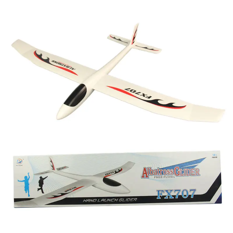 Nouveau 3D EPP avion jouets 120cm main lancer mousse avion 2 Mode de vol planeur avion volant jouet pour enfants