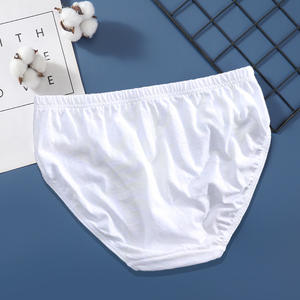 Plus Size Damesondergoed Wit 100% Katoenen Slipje Voor Dames, Comfortabel En Ademend - Product Image 3