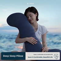 Coussin de soutien en mousse à mémoire de forme Seahorse pour femmes enceintes et hommes, 108x46x14cm, pour dormir sur le côté