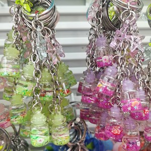 Porte-clés Cœur 3D en Résine Plastique et Alliage de Zinc, Impression Numérique, Édition Été 2021, Origine Yiwu, Cadeau Idéal pour Petite Amie - Product Image 3