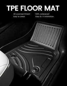 Tapis de sol de voiture 3D complets en <span class=keywords><strong>TPE</strong></span> imperméable, antidérapant et écologique pour Suzuki Jimny MT 2018-2024 - Product Image 6