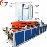 Machine à fabriquer des cadres de porte et fenêtre en Pvc, Extrusion de profil en Pvc, 400 kg/h, upc