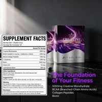 AegleWell Créatine Monohydrate en Poudre pour Femmes, BCAA, Collagène, Biotine, L-Glutamine – Force Musculaire et Récupération – 30 Sachets – Vente en Gros