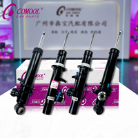 COMOOL - Kit de Amortiguador de Suspensión Electrónica Trasera Izquierda 37106875087 37106875088 para BMW X5 X6 F10 F15 F16 2014-2018