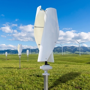 Aerogenerador Vertical Espiral de 10kW 220V, Resistente a los Rayos UV, Bajo Nivel de Ruido, para Uso Doméstico, Fuera de la Red - Product Image 5