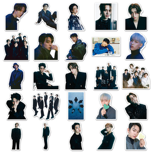 สติกเกอร์ตกแต่งเคสมือถือ แล็ปท็อป 50 ชิ้น ลายวงบอยแบนด์ <span class=keywords><strong>GOT7</strong></span> สไตล์เท่ห์ แฟชั่น ทันสมัย สำหรับโปรโมชั่นโรงงาน - Product Image 3